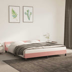 Cama con cabecero madera de ingeniería blanca 90x190 cm