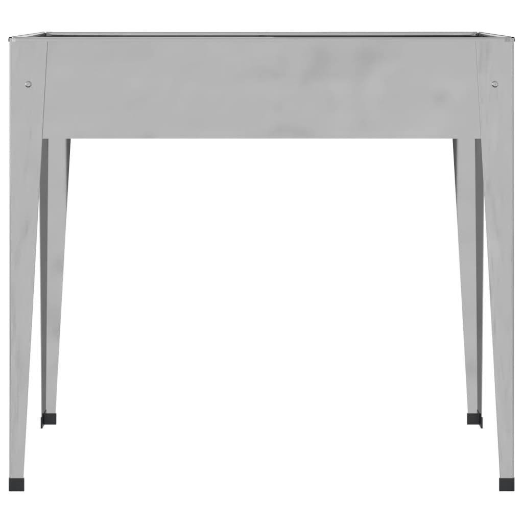 Jardinera de acero galvanizado 100,5x40,5x90 cm