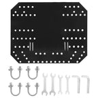 Pala quitanieves para quad ATV 150x38 cm negro