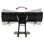 Pala quitanieves para quad ATV 150x38 cm negro