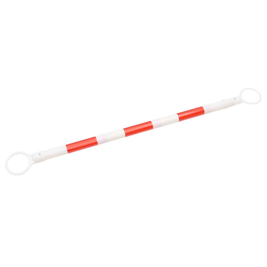 Barras retráctiles para conos de tráfico 10 uds ABS 116-197 cm