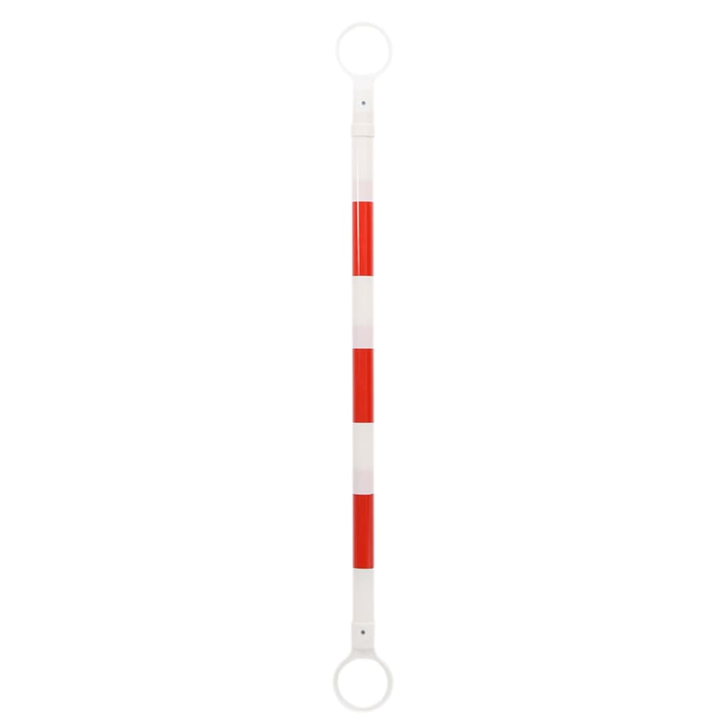 Barras retráctiles para conos de tráfico 10 uds ABS 116-197 cm