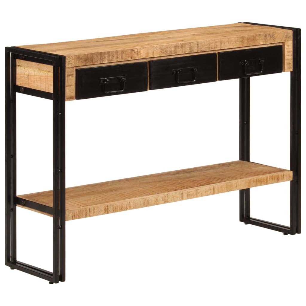 Vintage Solid Wood Console Table 118x30x80 cm