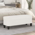 Banco con techo madera maciza de pino blanco 117,5x70x176,5 cm