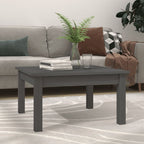 Mesa de centro de madera de pino maciza Ø 42,5x45 cm