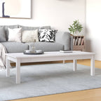 Mesa de centro de madera de pino maciza Ø 42,5x45 cm