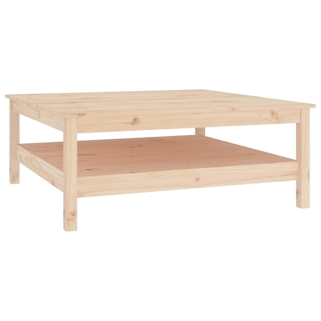 Mesa de centro 100x100x40 cm Madera maciza de pino
