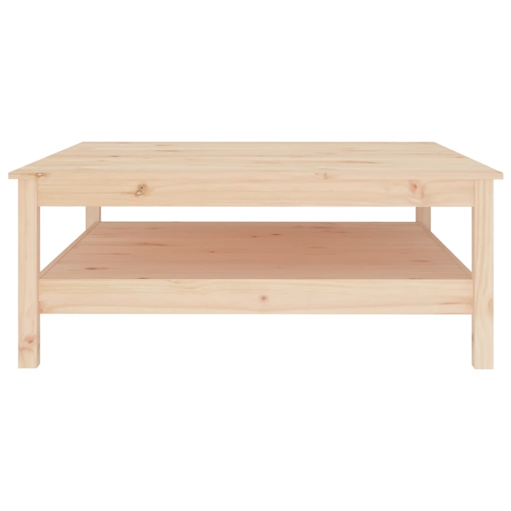 Mesa de centro 100x100x40 cm Madera maciza de pino
