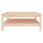 Mesa de centro 100x100x40 cm Madera maciza de pino