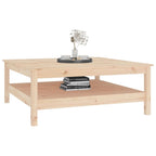 Mesa de centro 100x100x40 cm Madera maciza de pino