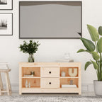 Mueble de TV de madera de ingeniería negro 153x37x50 cm