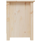 Mueble de TV de madera maciza de pino 70x36,5x52 cm