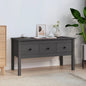 Mesa de centro de madera maciza de pino 102x49x55 cm