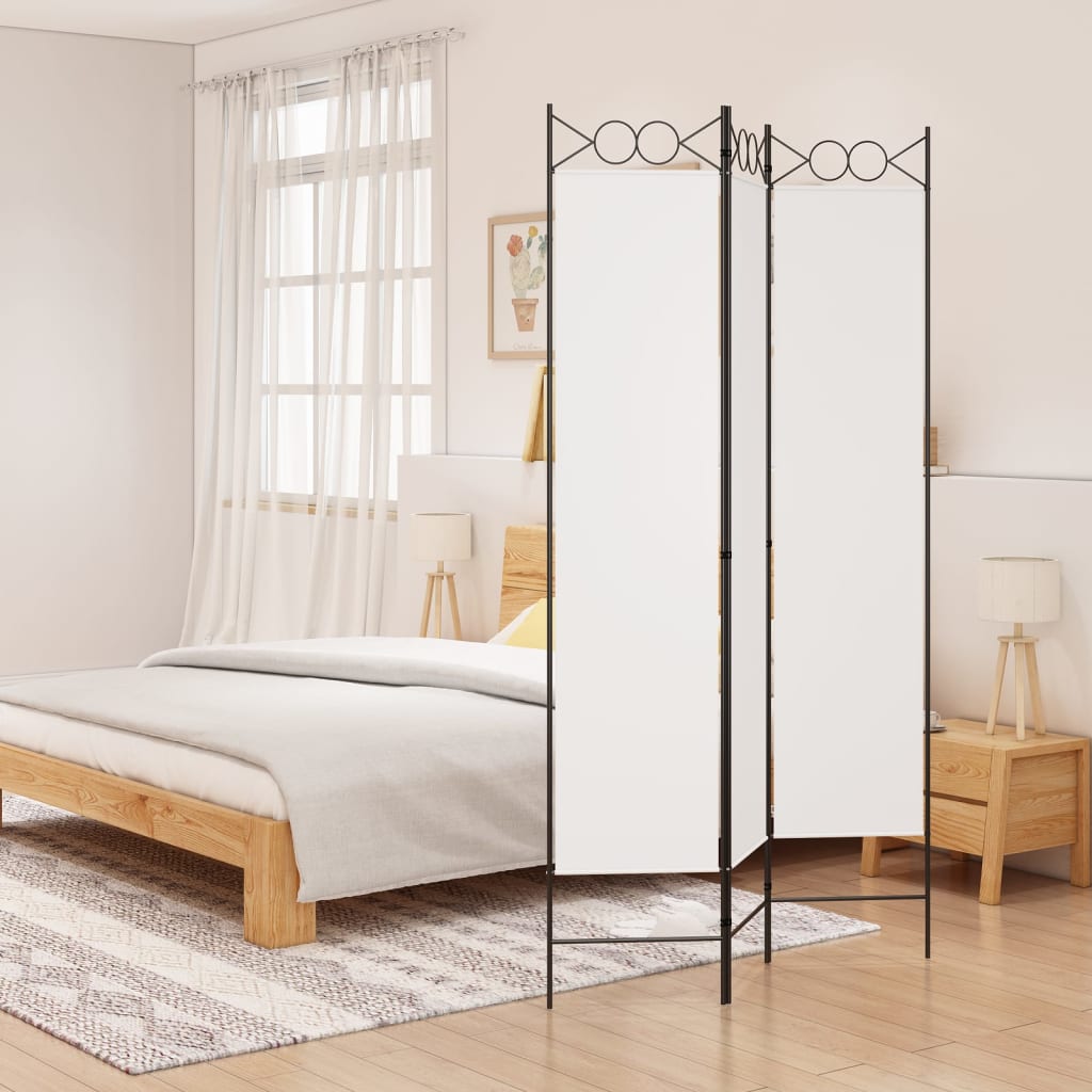 Biombo divisor de 1 panel marrón 175x180 cm