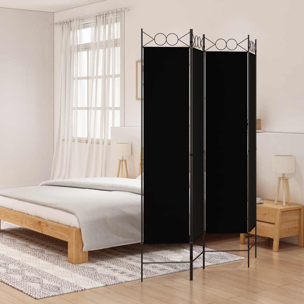 Biombo divisor de 1 panel marrón 175x180 cm