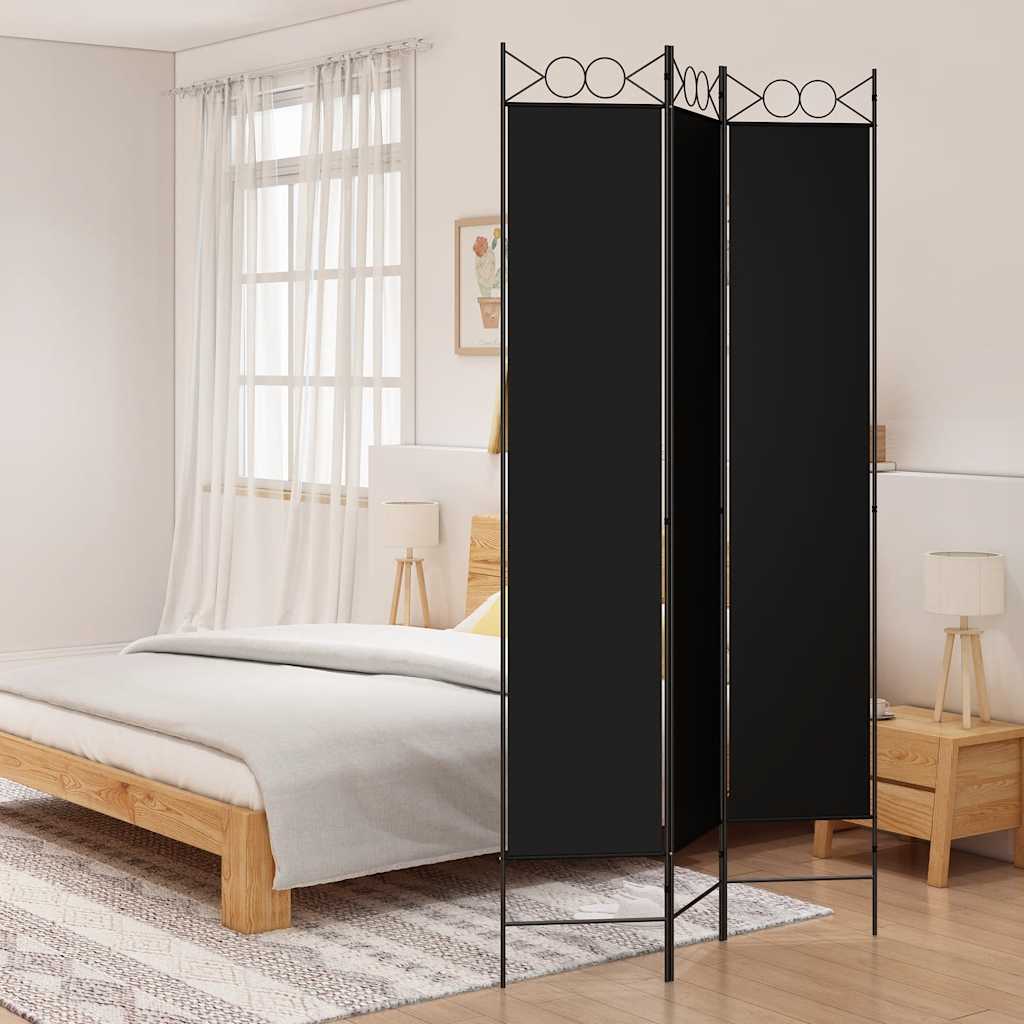 Biombo divisor de 1 panel marrón 175x180 cm