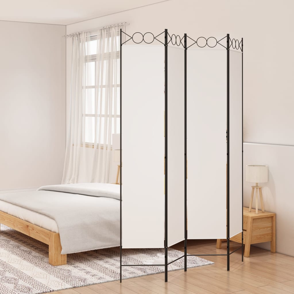 Biombo divisor de 1 panel marrón 175x180 cm