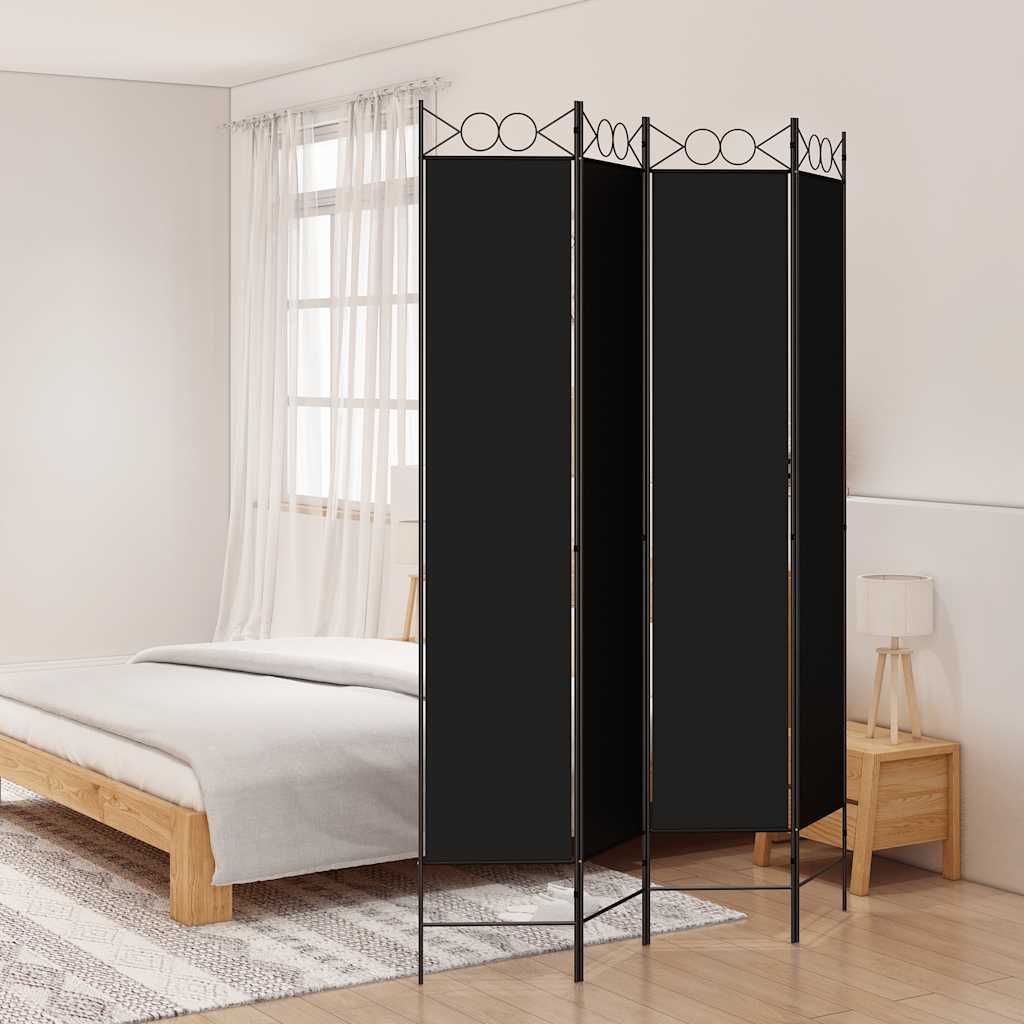 Biombo divisor de 1 panel marrón 175x180 cm