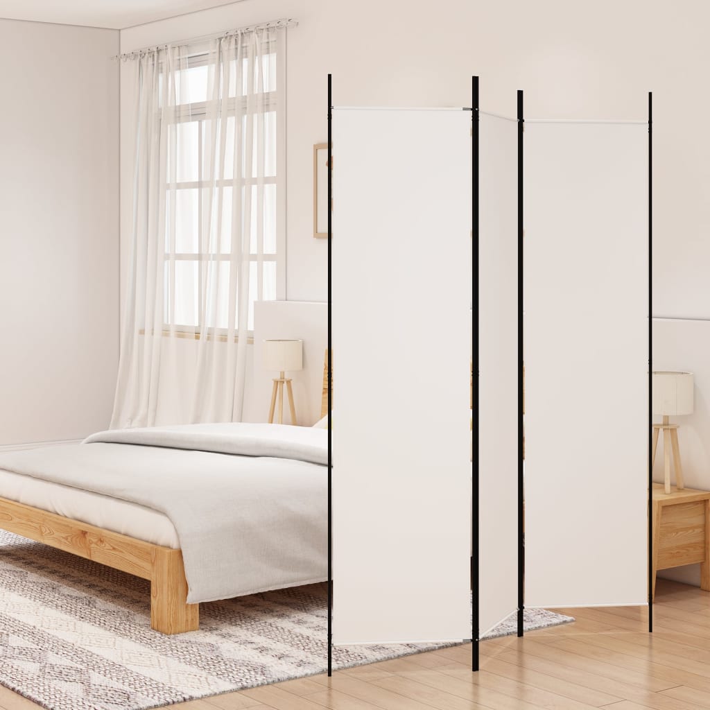 Biombo divisor de 1 panel marrón 175x180 cm