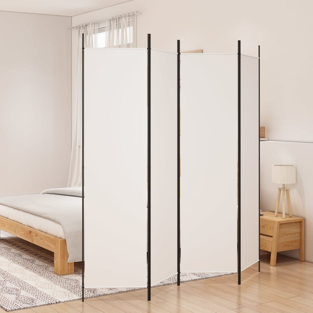 Biombo divisor de 1 panel marrón 175x180 cm