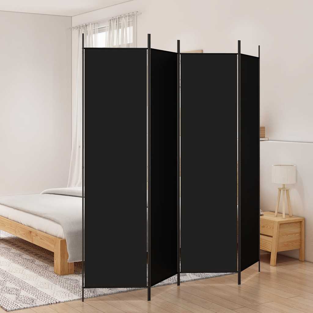 Biombo divisor de 1 panel marrón 175x180 cm