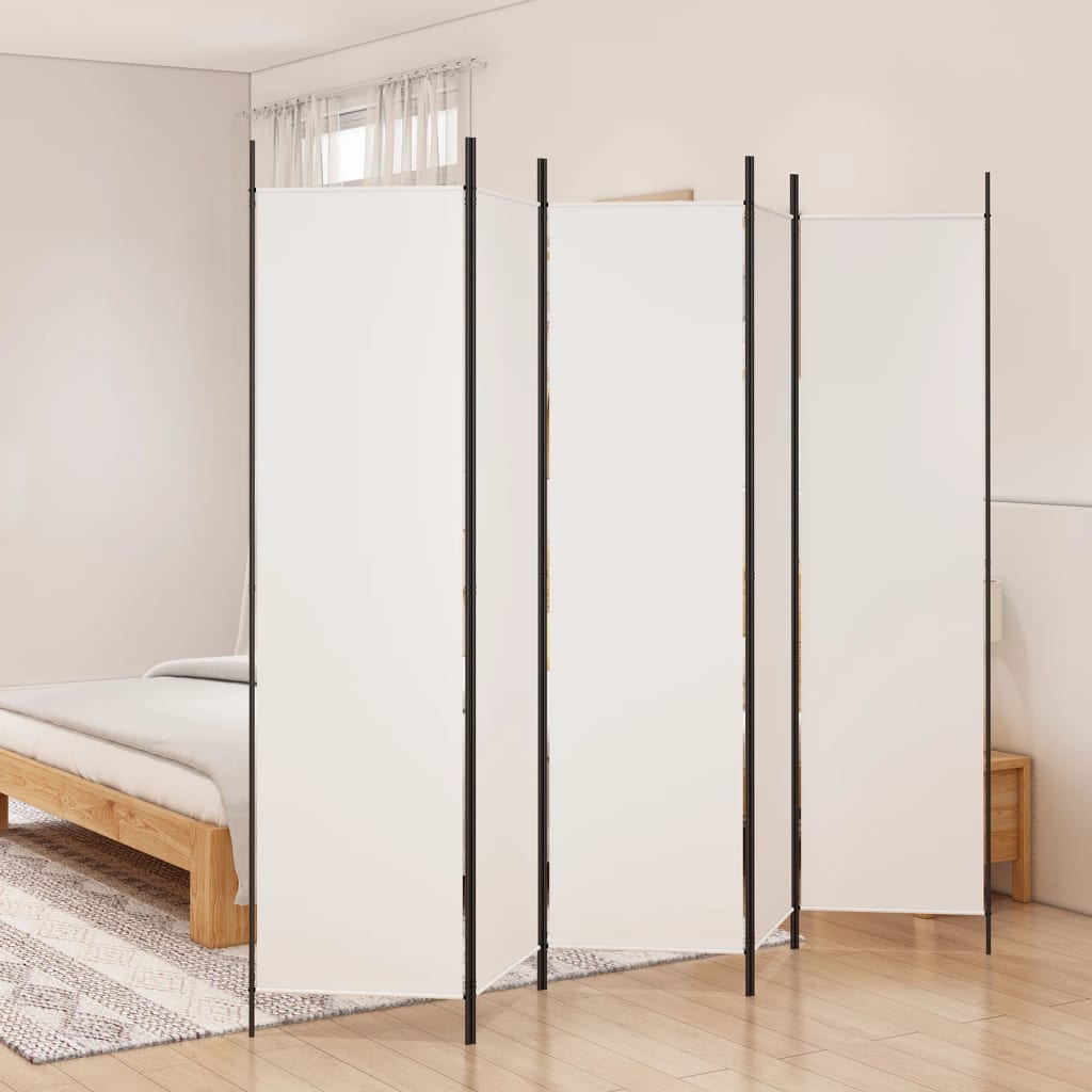 Biombo divisor de 1 panel marrón 175x180 cm