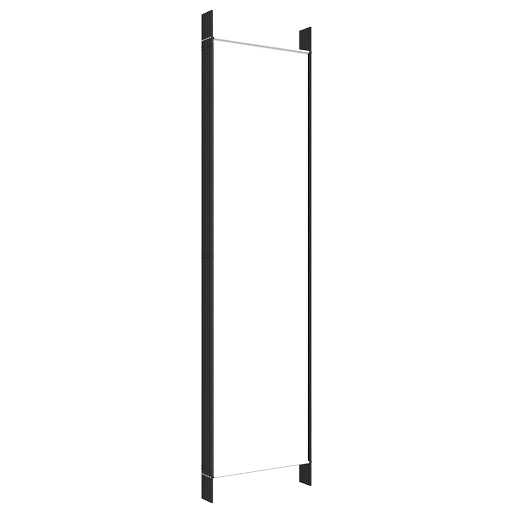 Biombo divisor de 6 paneles de tela blanco 300x200 cm