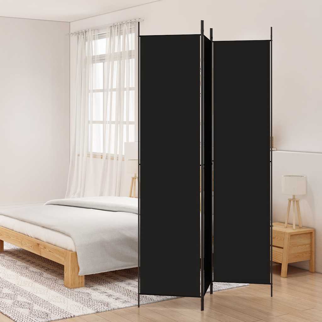 Biombo divisor de 1 panel marrón 175x180 cm