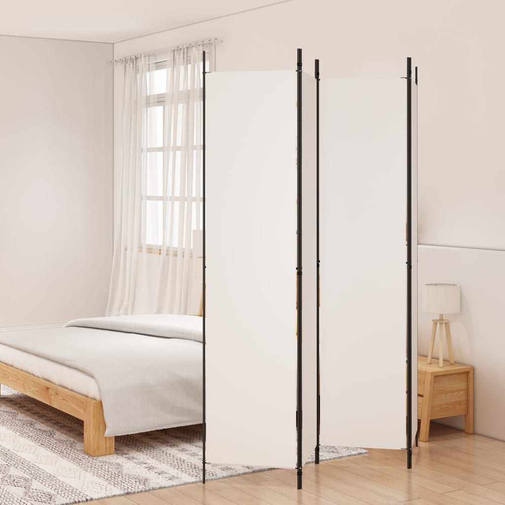 Biombo divisor de 1 panel marrón 175x180 cm