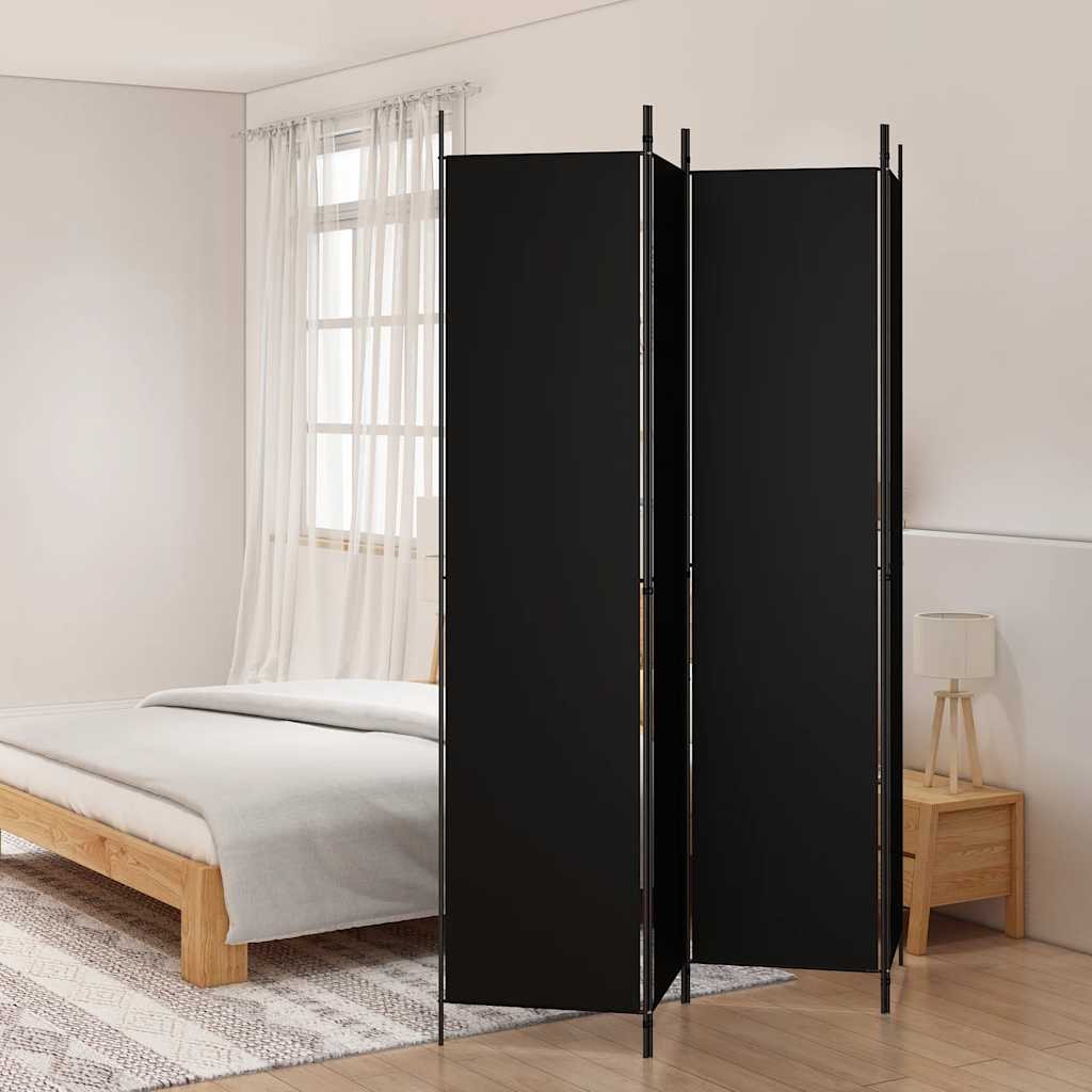Biombo divisor de 1 panel marrón 175x180 cm