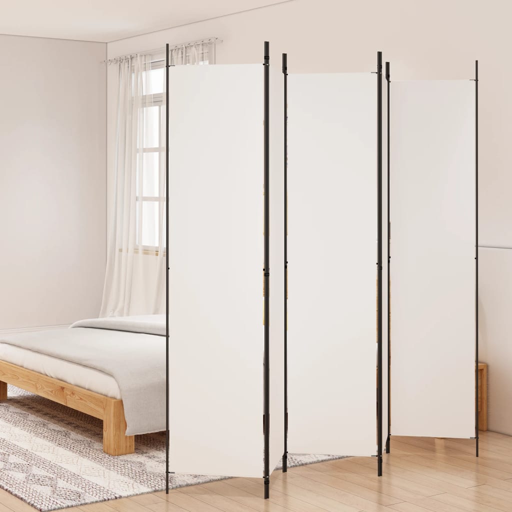 Biombo divisor de 1 panel marrón 175x180 cm