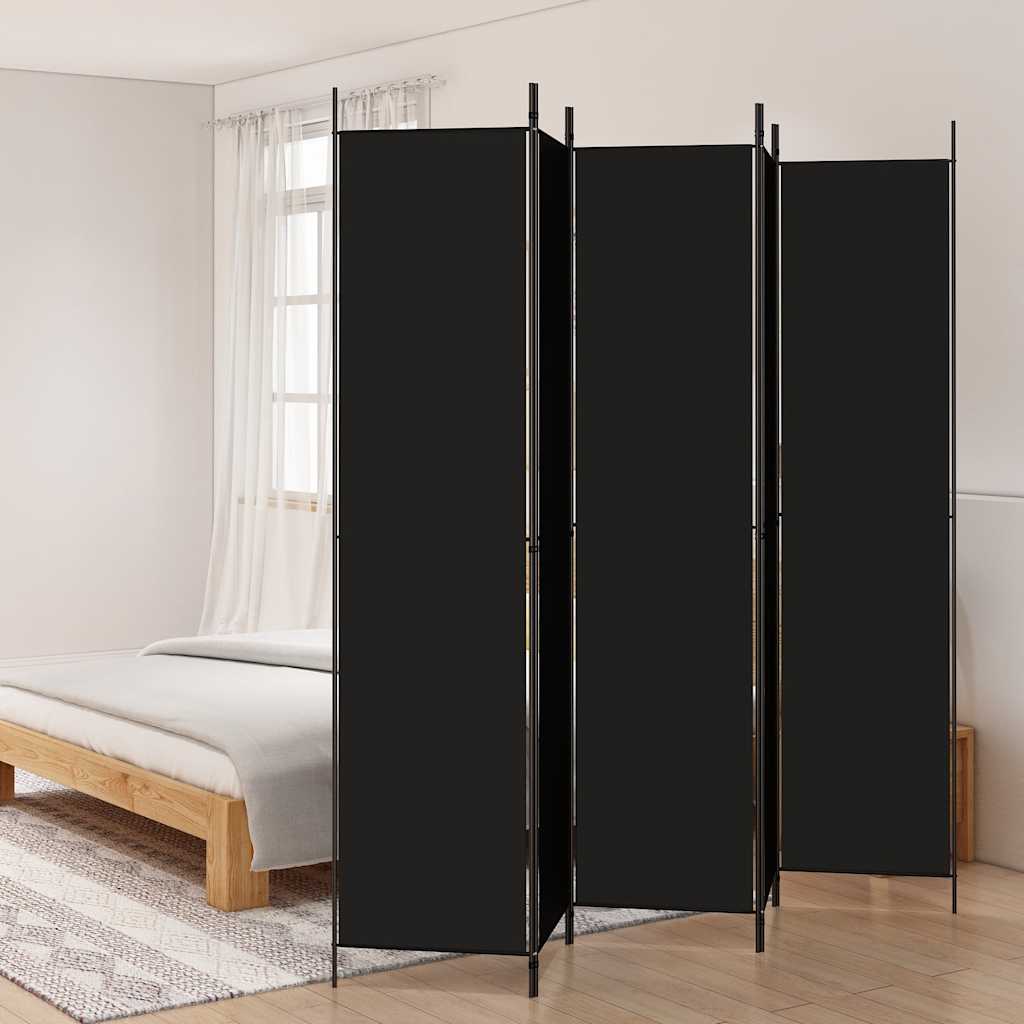 Biombo divisor de 1 panel marrón 175x180 cm