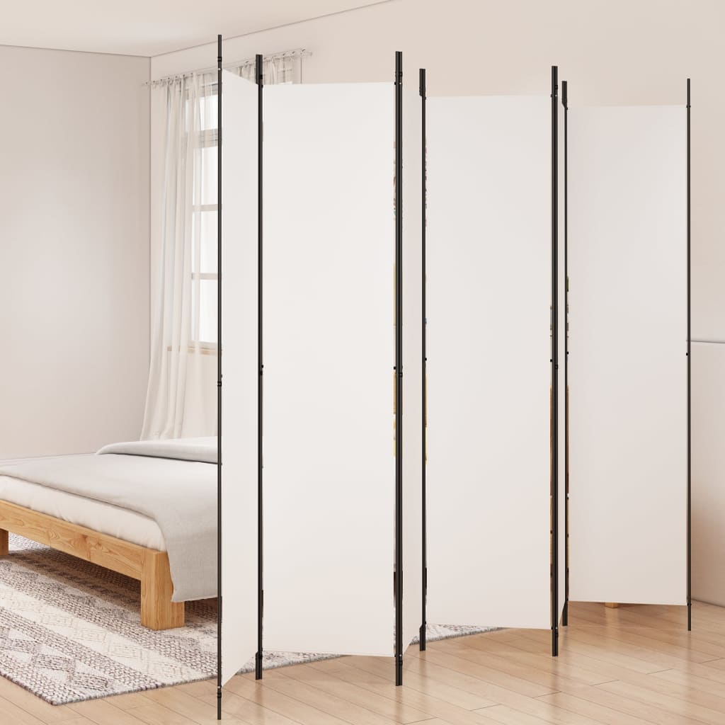 Biombo divisor de 1 panel marrón 175x180 cm