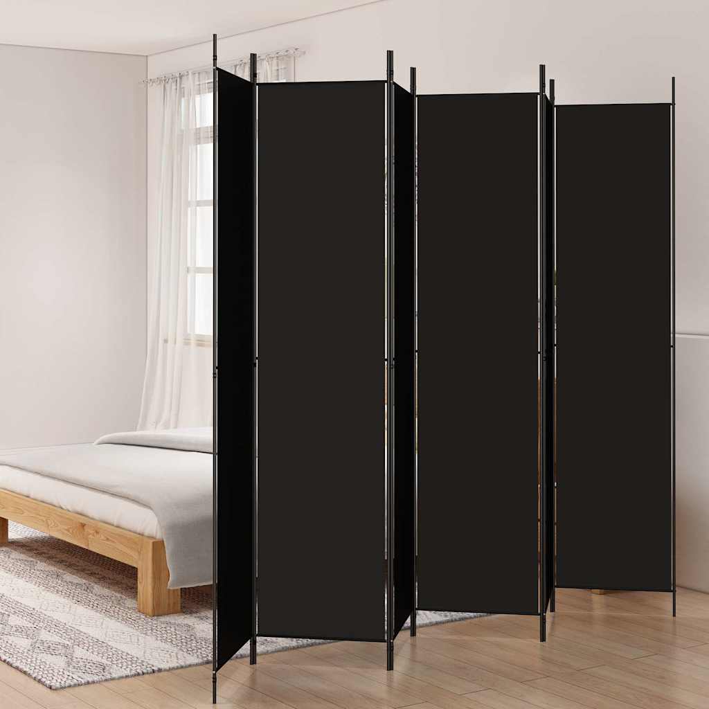 Biombo divisor de 1 panel marrón 175x180 cm