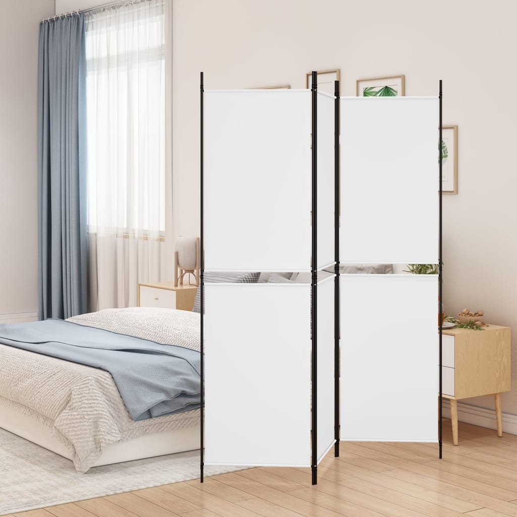 Biombo divisor de 1 panel marrón 175x180 cm