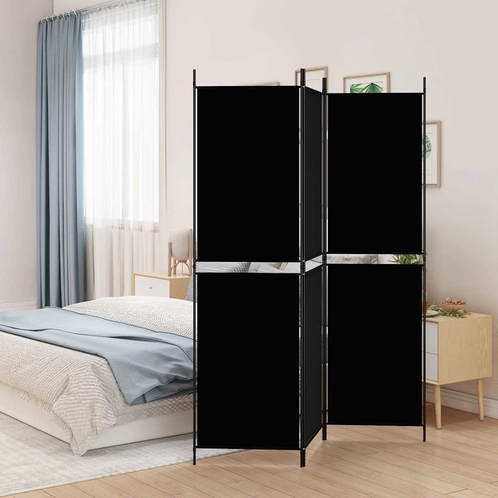 Biombo divisor de 1 panel marrón 175x180 cm