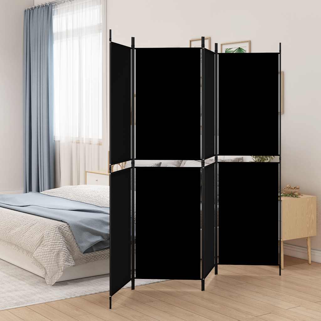 Biombo divisor de 1 panel marrón 175x180 cm
