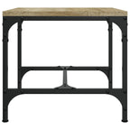 Mesas auxiliares 2 uds madera roble Sonoma 40x40x35 cm