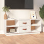 Mueble de TV de madera maciza de pino 100x34x40 cm