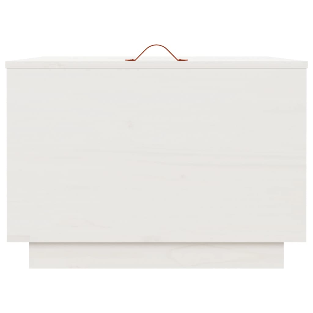 Cajas de almacenaje con tapa 3 pzas madera maciza pino blanca