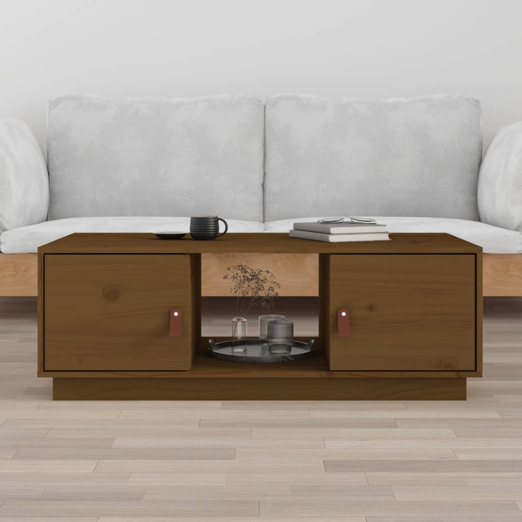 Mesa de centro 2 uds madera ingeniería blanco brillo 50x50x40cm