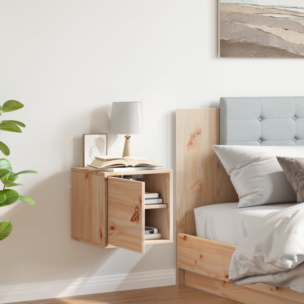 Armario de pared 31,5x30x30 cm Madera maciza de pino