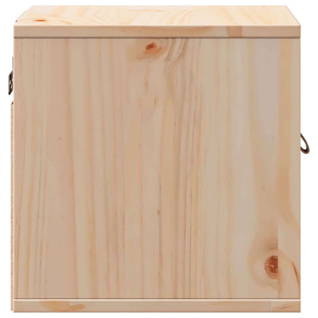 Armario de pared 31,5x30x30 cm Madera maciza de pino