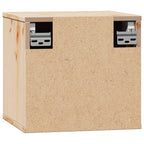 Armario de pared 31,5x30x30 cm Madera maciza de pino
