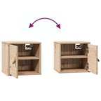Armario de pared 31,5x30x30 cm Madera maciza de pino