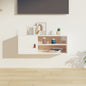 Armario de pared de madera maciza de pino 80x30x30 cm