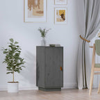 Aparador de madera maciza de pino 65,5x40x75 cm