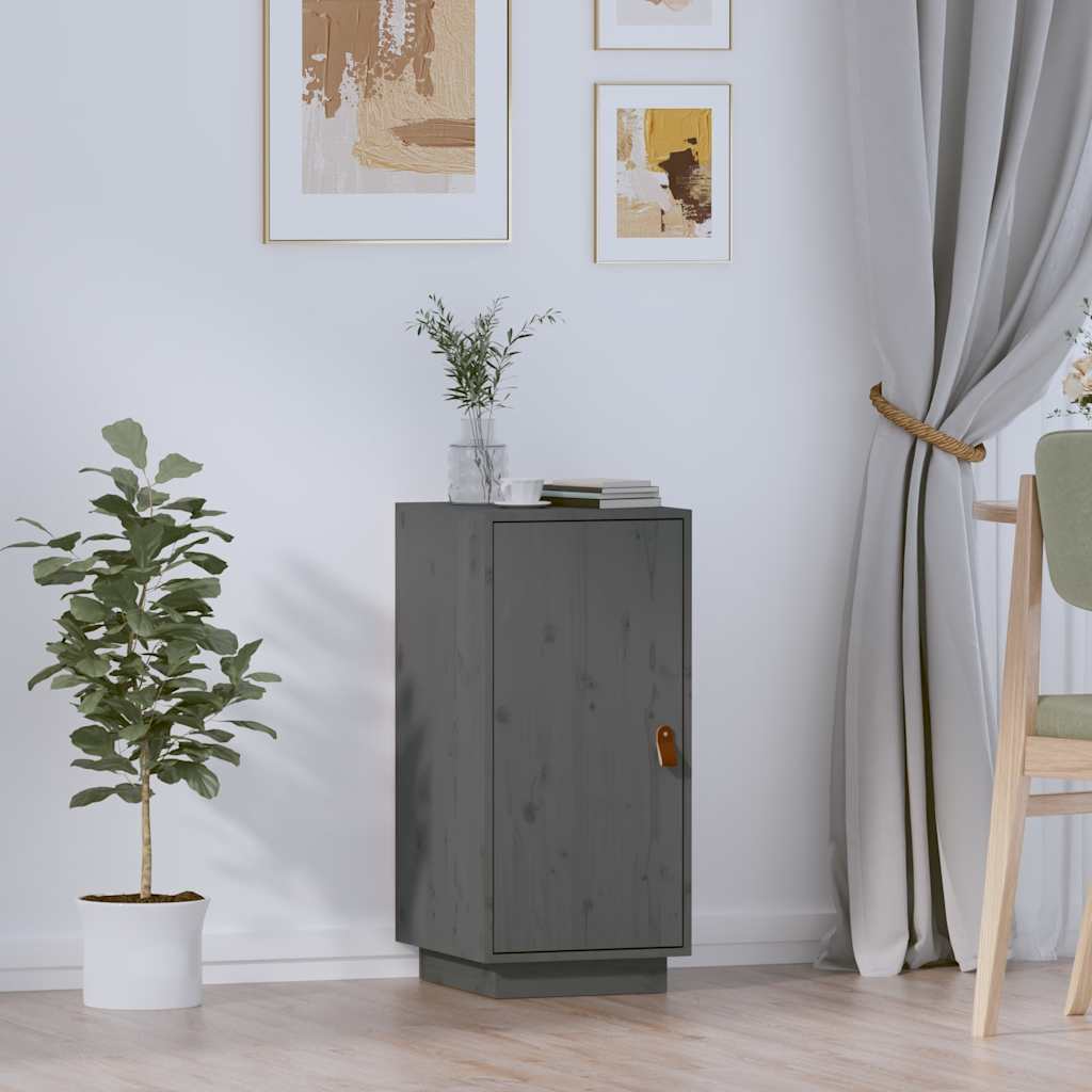 Aparador de madera maciza de pino 65,5x40x75 cm