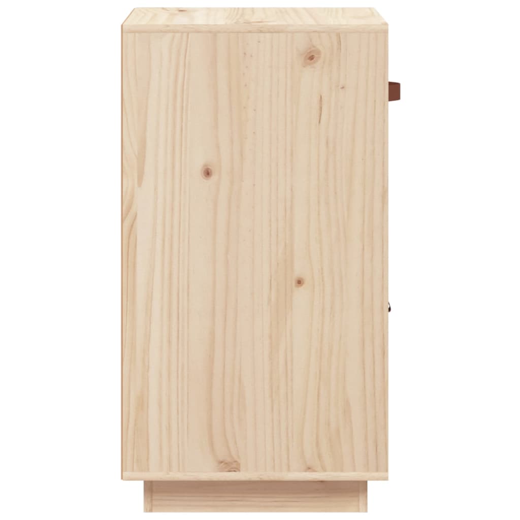 Aparador de madera maciza de pino 34x40x75 cm