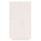 Aparador madera maciza de pino blanco 100x40x75 cm